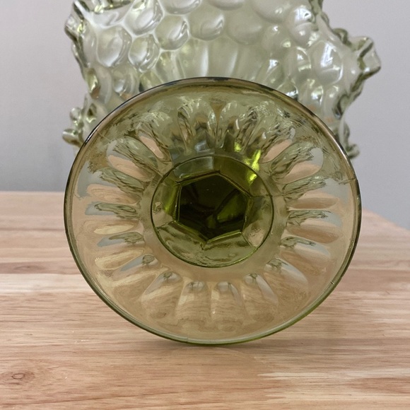 SOLD-Fenton Colonial Ruffled Glass Dish - Picture 4 of 7